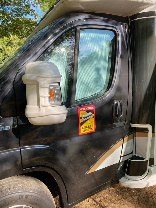 Gripper Mats™ - Removable UK Sticker Mount. For Car, Campervan, Motorhome, Bus, Coach, HGV, Horsebox - Proper Design