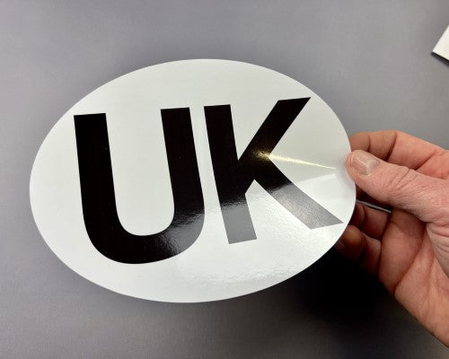 Dont want to use a UK sticker