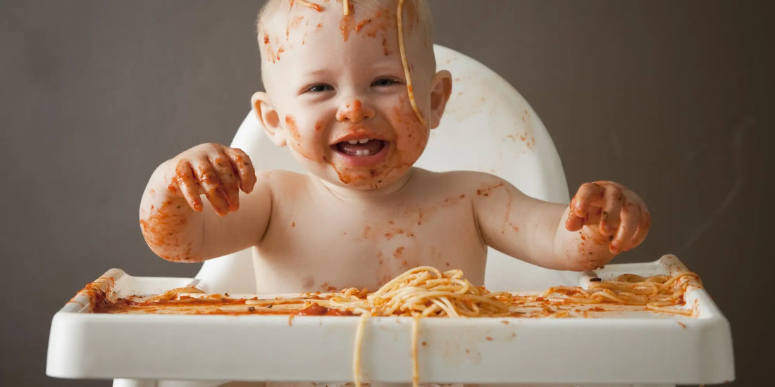 How to stop my baby / toddler throwing food at mealtimes. - Proper Design