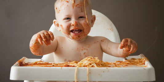 How to stop my baby / toddler throwing food at mealtimes. - Proper Design