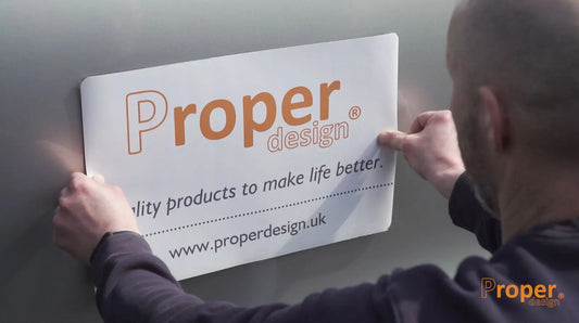 Magnetic Signs for Aluminium Vehicles: How Gripper Mats Make Them Stick - Proper Design