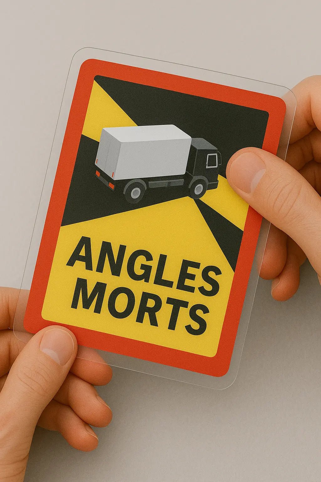 Gripper Mats™ - Removable UK Sticker Mount. For Car, Campervan, Motorhome, Bus, Coach, HGV, Horsebox - Proper Design