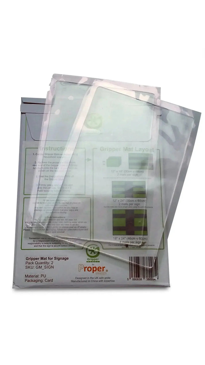 Gripper Mats by Proper Design - Hold Magnetic Signs on Any Vehicle